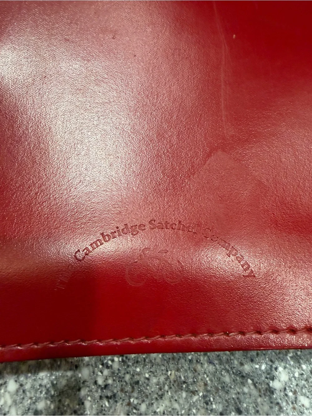 The Cambridge Satchel Company 13 inch Satchel in Red ( Missing Strap)